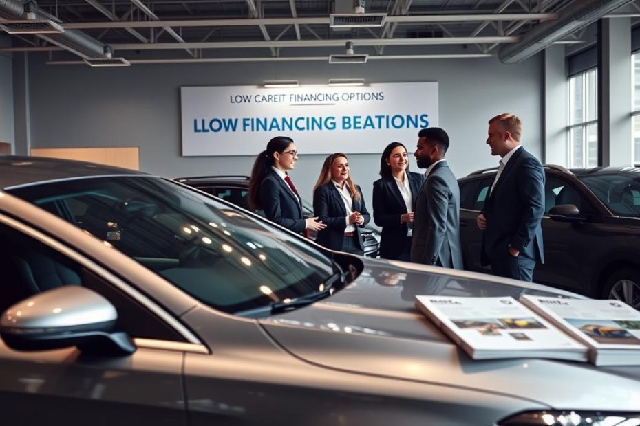 low credit score car financing